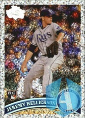 2011 Topps Diamond Anniversary #165 Jeremy Hellickson Rookie Card